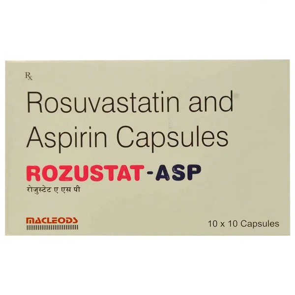 Rozustat ASP Capsule 10's, Pack of 10