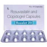 Rozalet 20 Capsule 10's, Pack of 10 CAPSULES