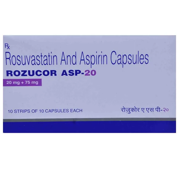 Rozucor ASP-20 Capsule 10's, Pack of 10 CAPSULES