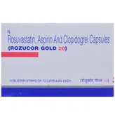 Rozucor Gold 20 Capsule 10's, Pack of 10 CAPSULES