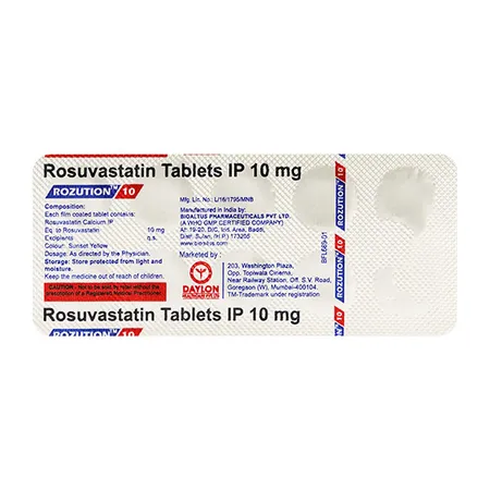Rozution 10 Tablet 10's