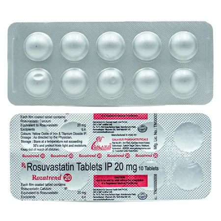 Rozatrend 20 Tablet 10's