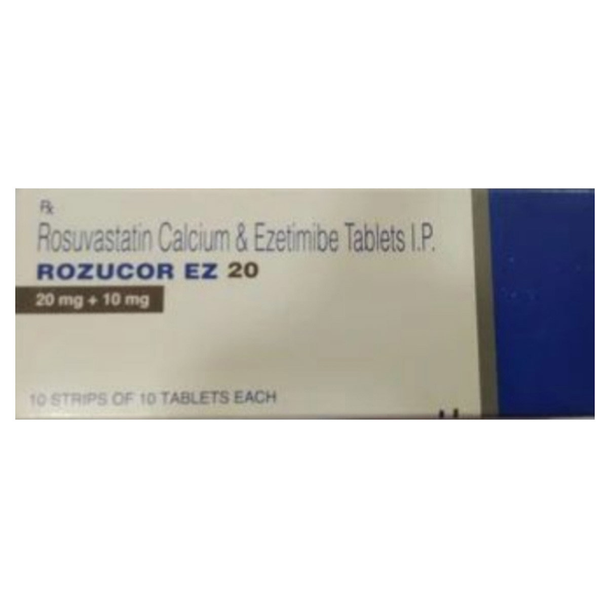 Rozucor EZ 20 Tablet 10's, Pack of 10 Rozucor EZ 20 Tablet 10's, Pack of 10