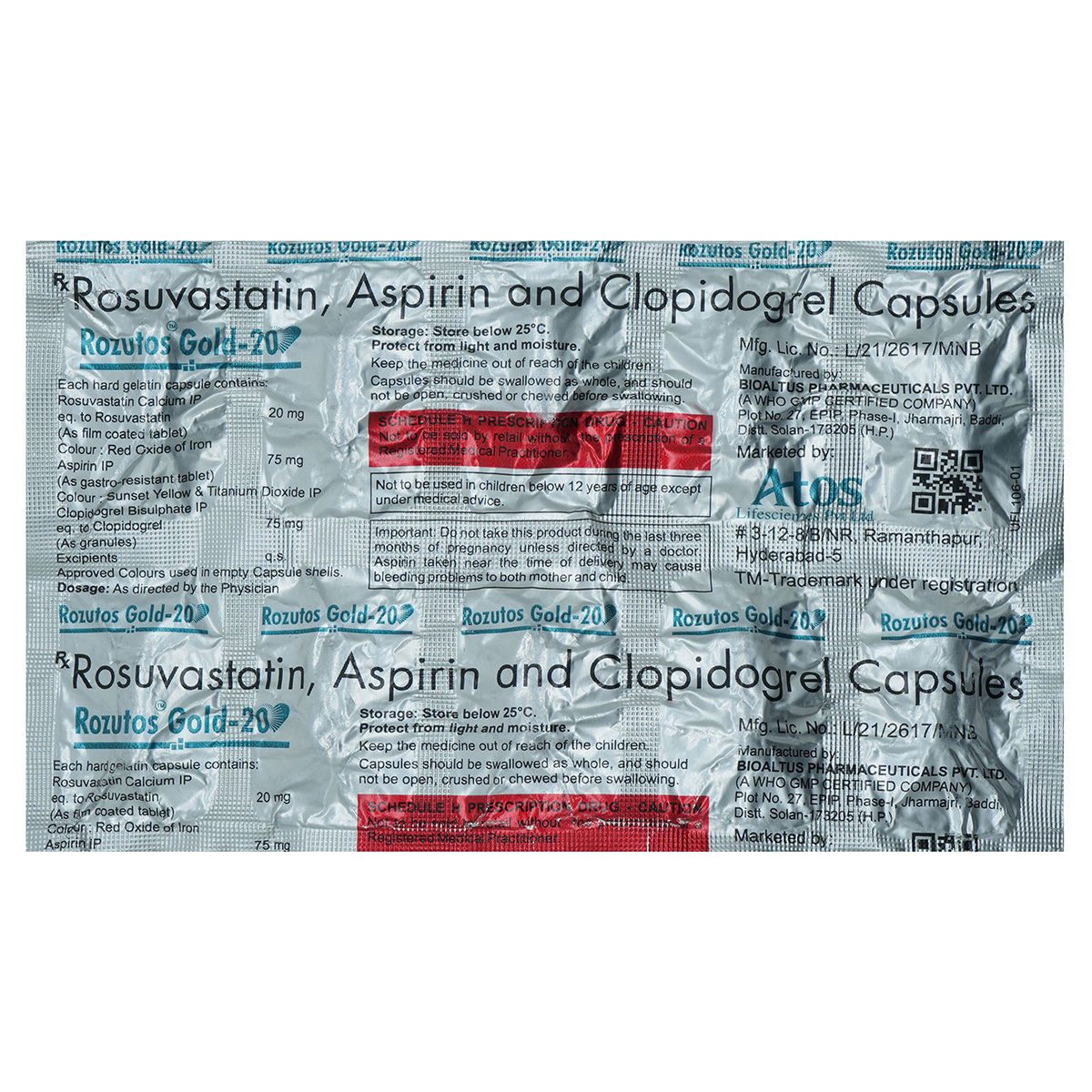 Rozutos Gold 20 Capsule 10's, Pack of 10 CapsuleS Rozutos Gold 20 Capsule 10's, Pack of 10 CapsuleS