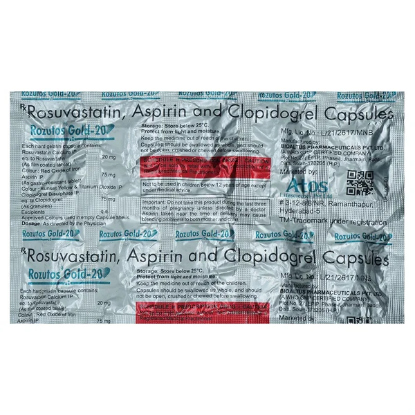 Rozutos Gold 20 Capsule 10's
