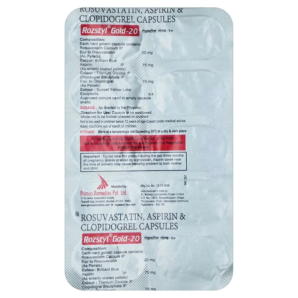 Rozstyl Gold-20 Capsule 10's