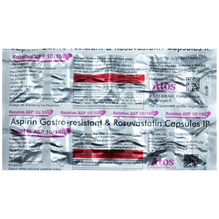 Rozutos Asp 10/150 Capsule 10's