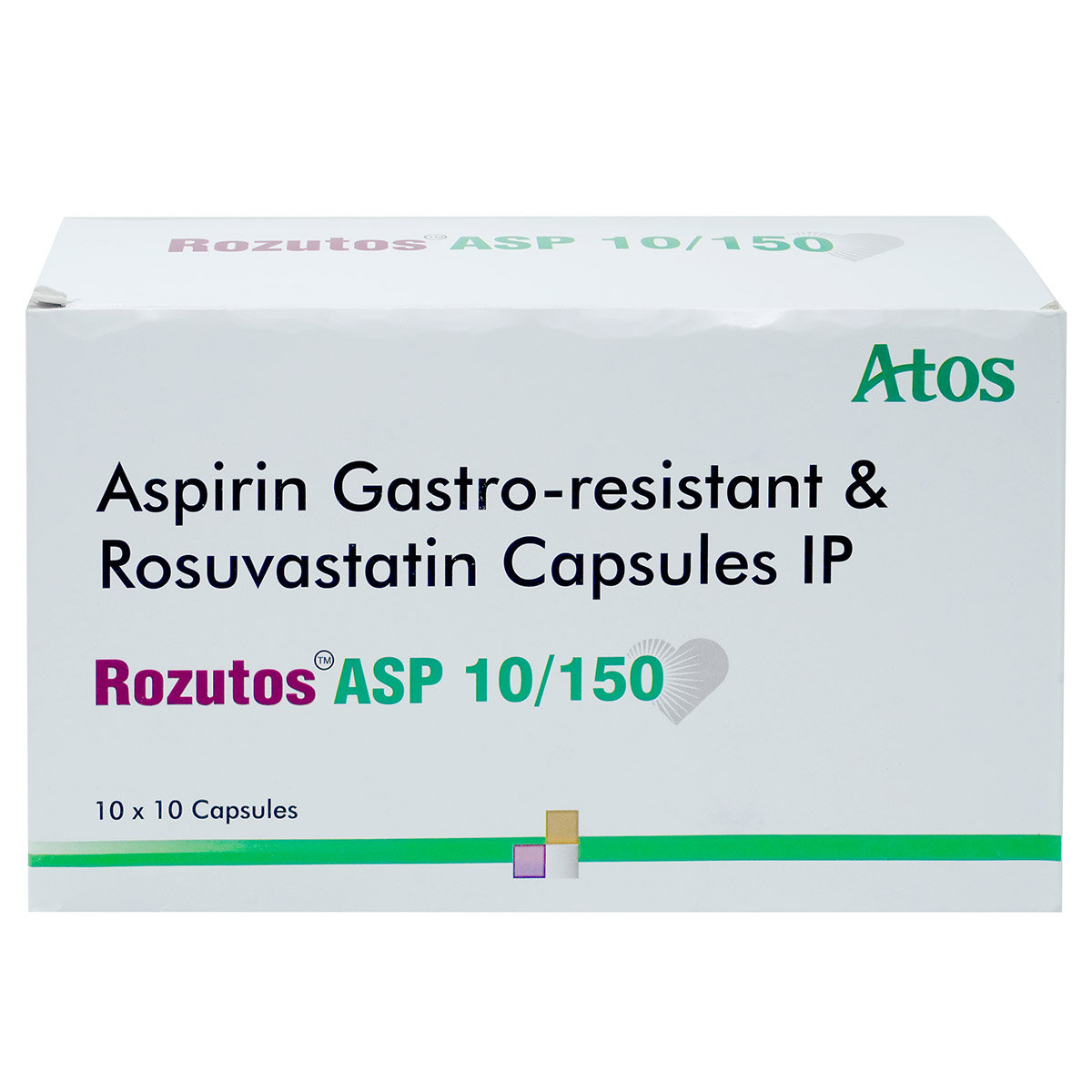 Rozutos Asp 10/150 Capsule 10's, Pack of 10 CapsuleS Rozutos Asp 10/150 Capsule 10's, Pack of 10 CapsuleS
