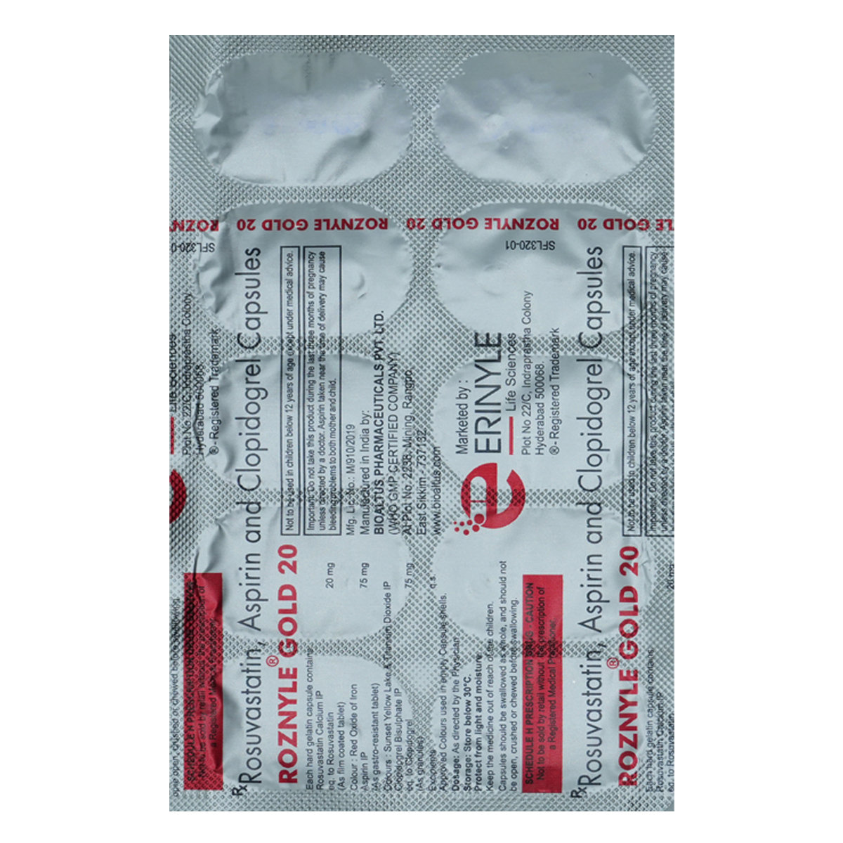 Roznyle Gold 20 Capsule 10's, Pack of 10 CapsuleS Roznyle Gold 20 Capsule 10's, Pack of 10 CapsuleS