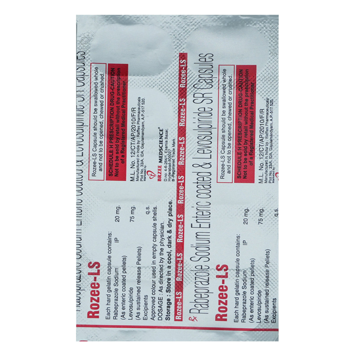 Rozee-LS Capsule 10's, Pack of 10 Rozee-LS Capsule 10's, Pack of 10