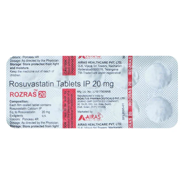 Rozras 20 Tablet 10's