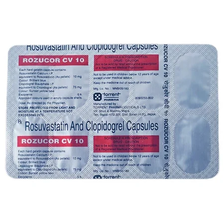 Rozucor CV 10 Capsule 10's
