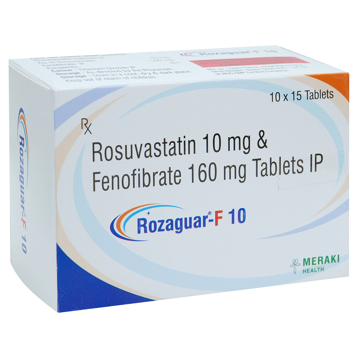 Rozaguar-F 10 Tablet 15's, Pack of 15 Rozaguar-F 10 Tablet 15's, Pack of 15