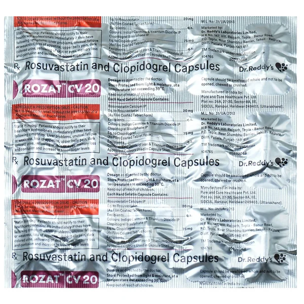 Rozat CV 20 Capsule 15's