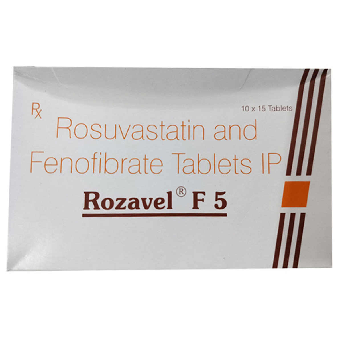 Rozavel F 5 Tablet 15's, Pack of 15 Rozavel F 5 Tablet 15's, Pack of 15