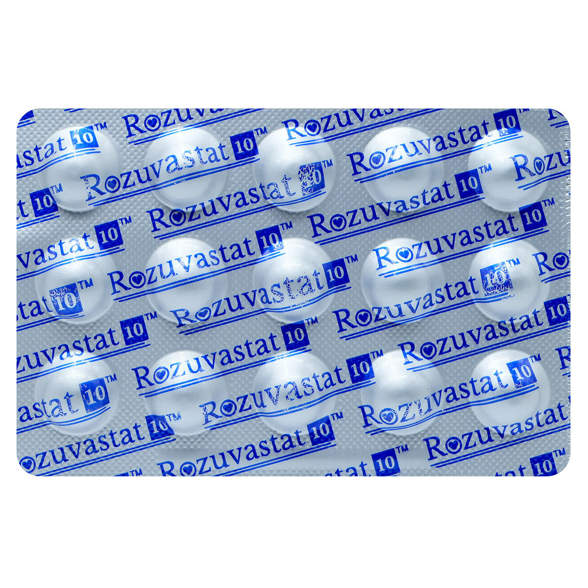 Rozuvastat 10 Tablet 15's, Pack of 15 TABLETS Rozuvastat 10 Tablet 15's, Pack of 15 TABLETS