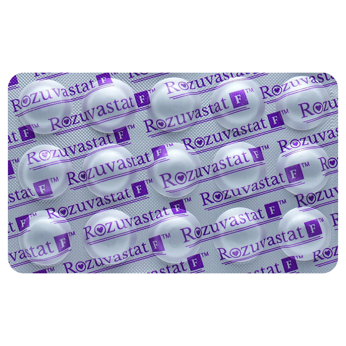 Rozuvastat F Tablet 15's, Pack of 15 Rozuvastat F Tablet 15's, Pack of 15