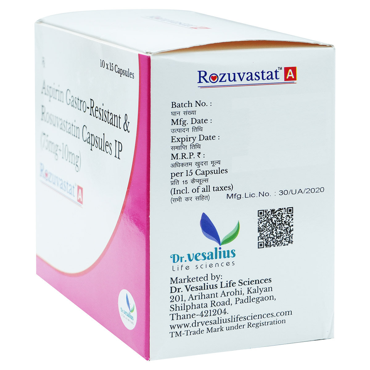 Rozuvastat A Capsule 15's, Pack of 15 CAPSULES Rozuvastat A Capsule 15's, Pack of 15 CAPSULES