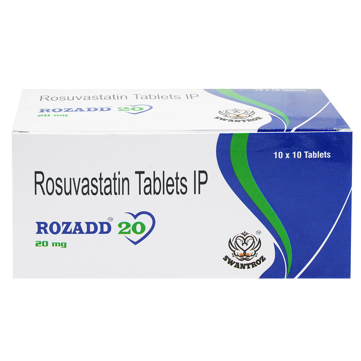 Rozadd 20 Tablet 10's, Pack of 10 TabletS Rozadd 20 Tablet 10's, Pack of 10 TabletS