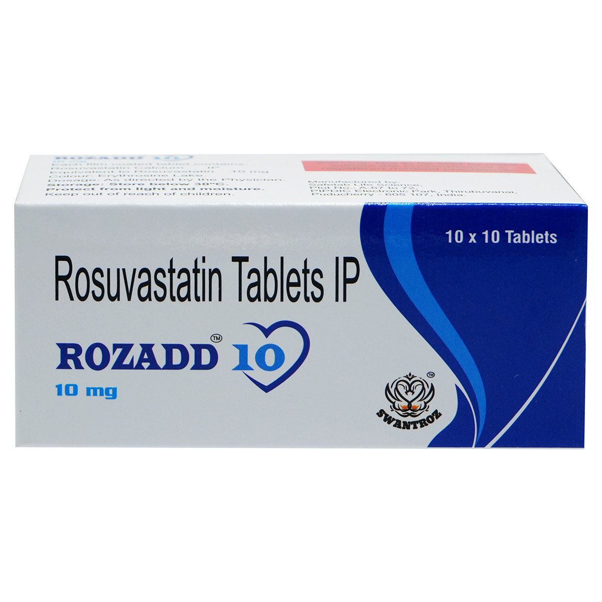 Rozadd 10 Tablet 10's, Pack of 10 TabletS Rozadd 10 Tablet 10's, Pack of 10 TabletS