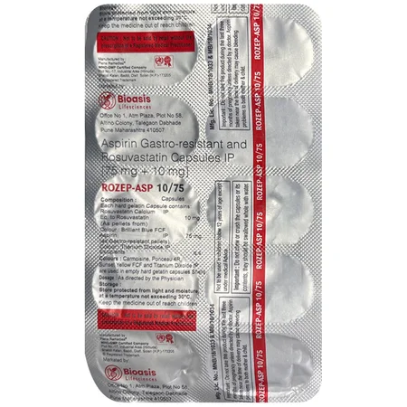 Rozep-ASP 10/75 Capsule 10's