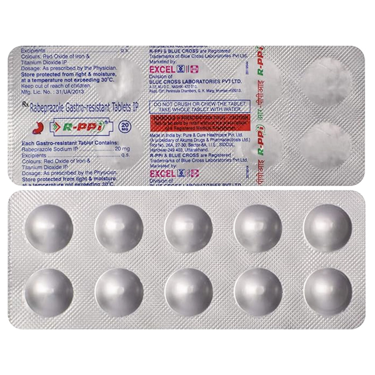 R PPI Tablet 10's R PPI Tablet 10's