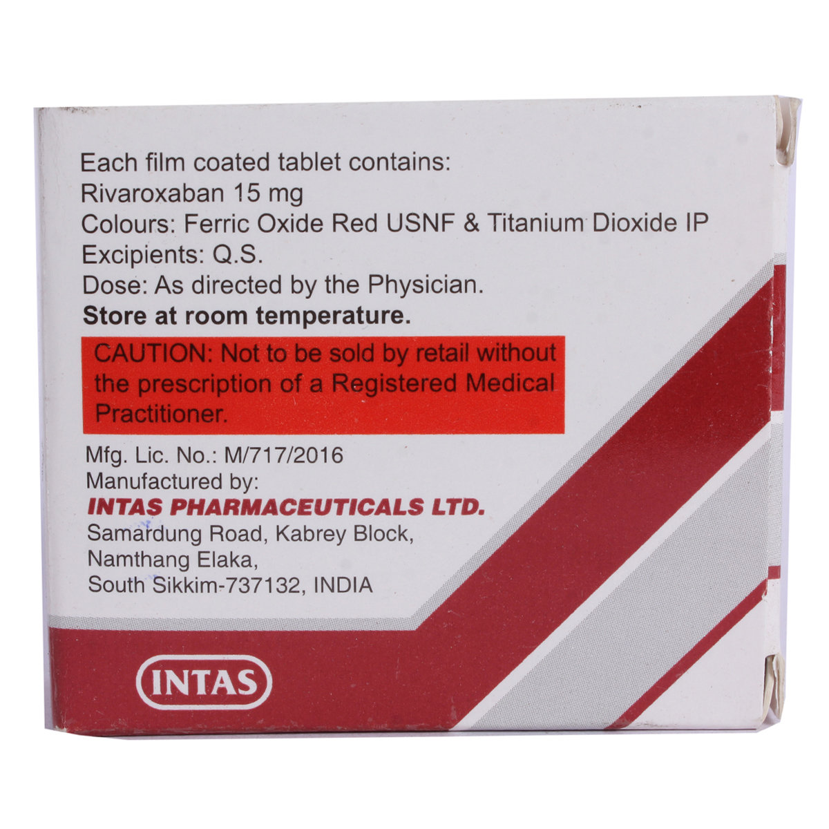 RRB 15 mg Tablet 10's, Pack of 10 TabletS RRB 15 mg Tablet 10's, Pack of 10 TabletS