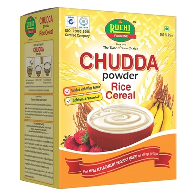 Ruchi Chudda Rice Cereal Powder, 500 gm (5x100 gm), Pack of 1