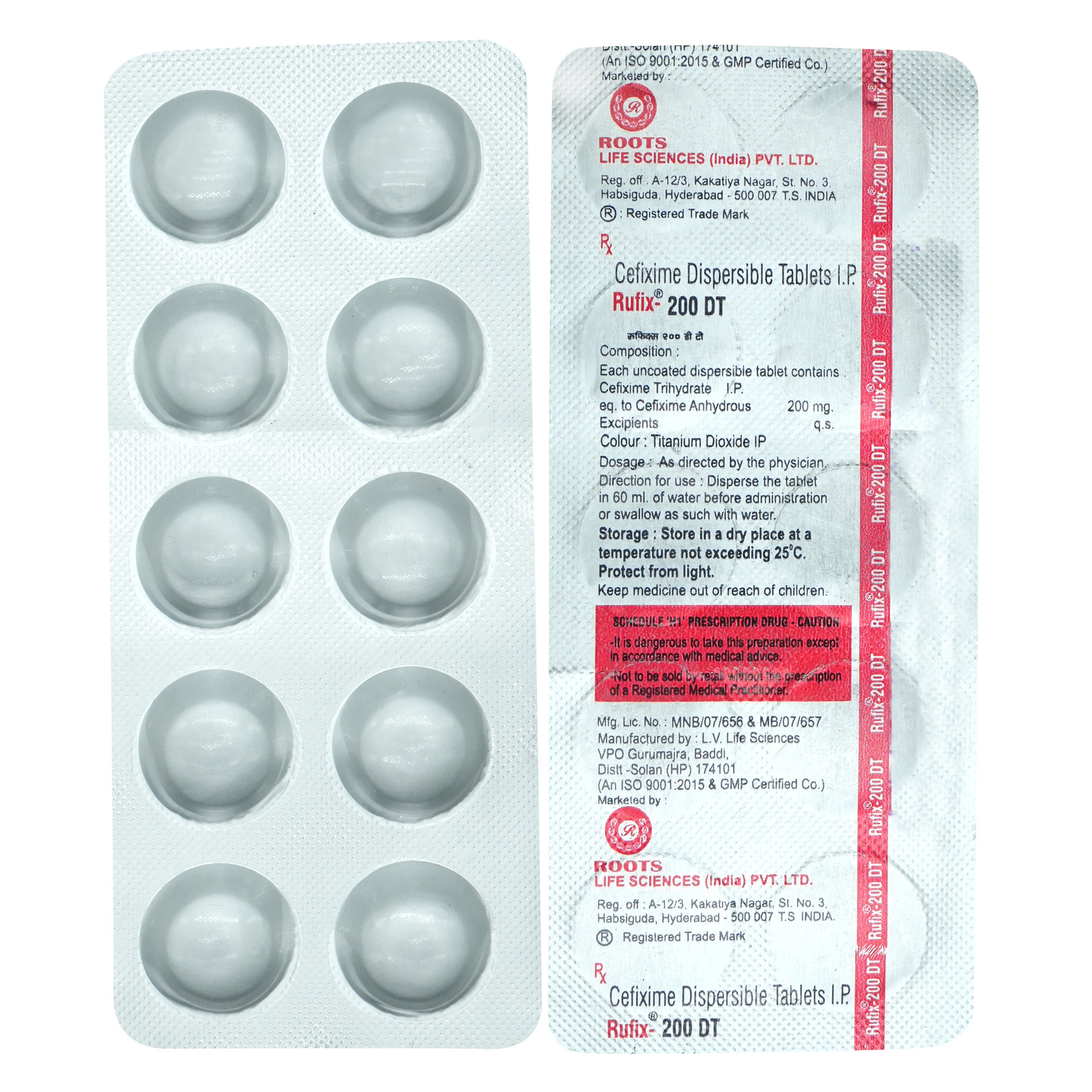 Rufix 200 mg Tablet 10's, Pack of 10 TABLETS Rufix 200 mg Tablet 10's, Pack of 10 TABLETS