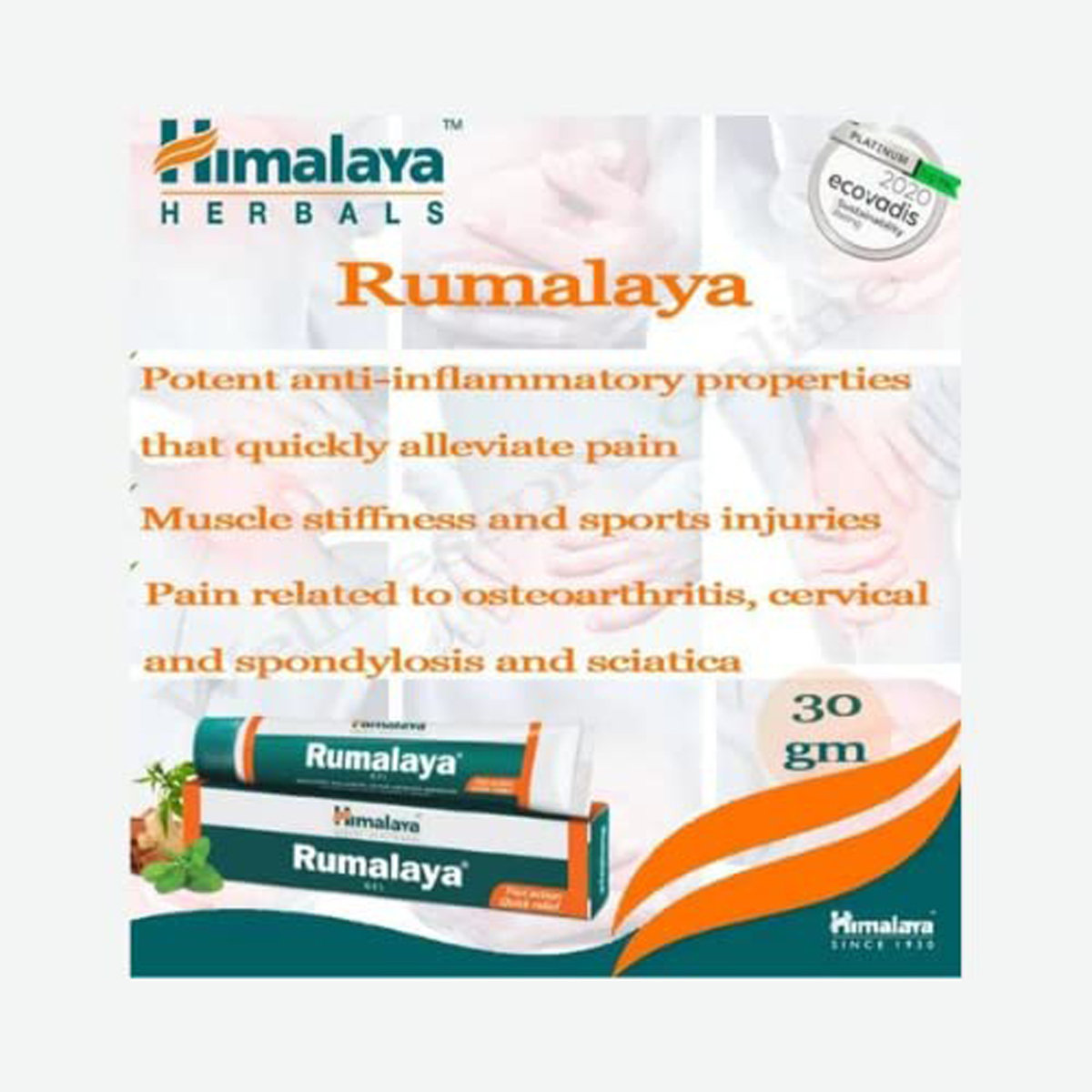Himalaya Rumalaya Gel, 30 gm, Pack of 1 Himalaya Rumalaya Gel, 30 gm, Pack of 1