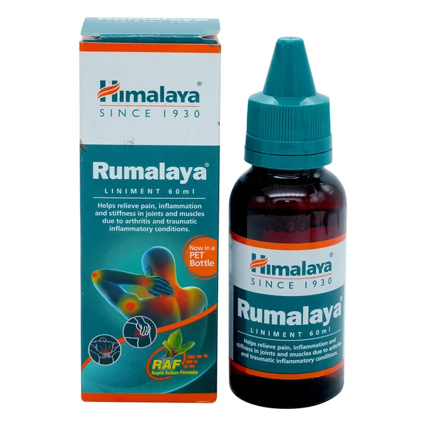 Himalaya Rumalaya Liniment, 60 ml, Pack of 1