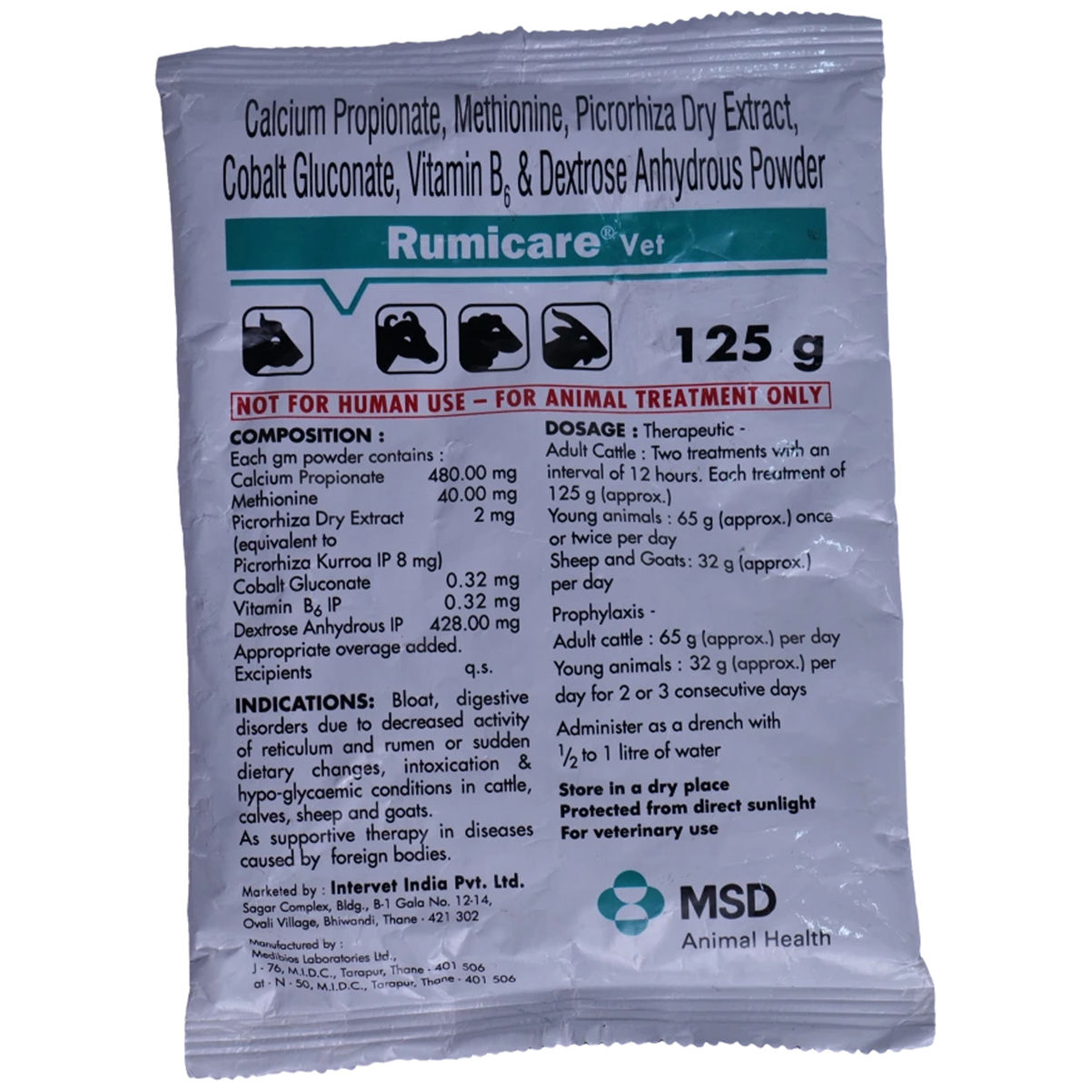 Buy Rumicare Powder 125 gm Online