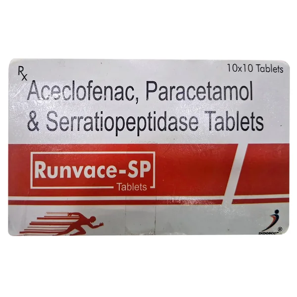 Runvace-SP Tablet 10's