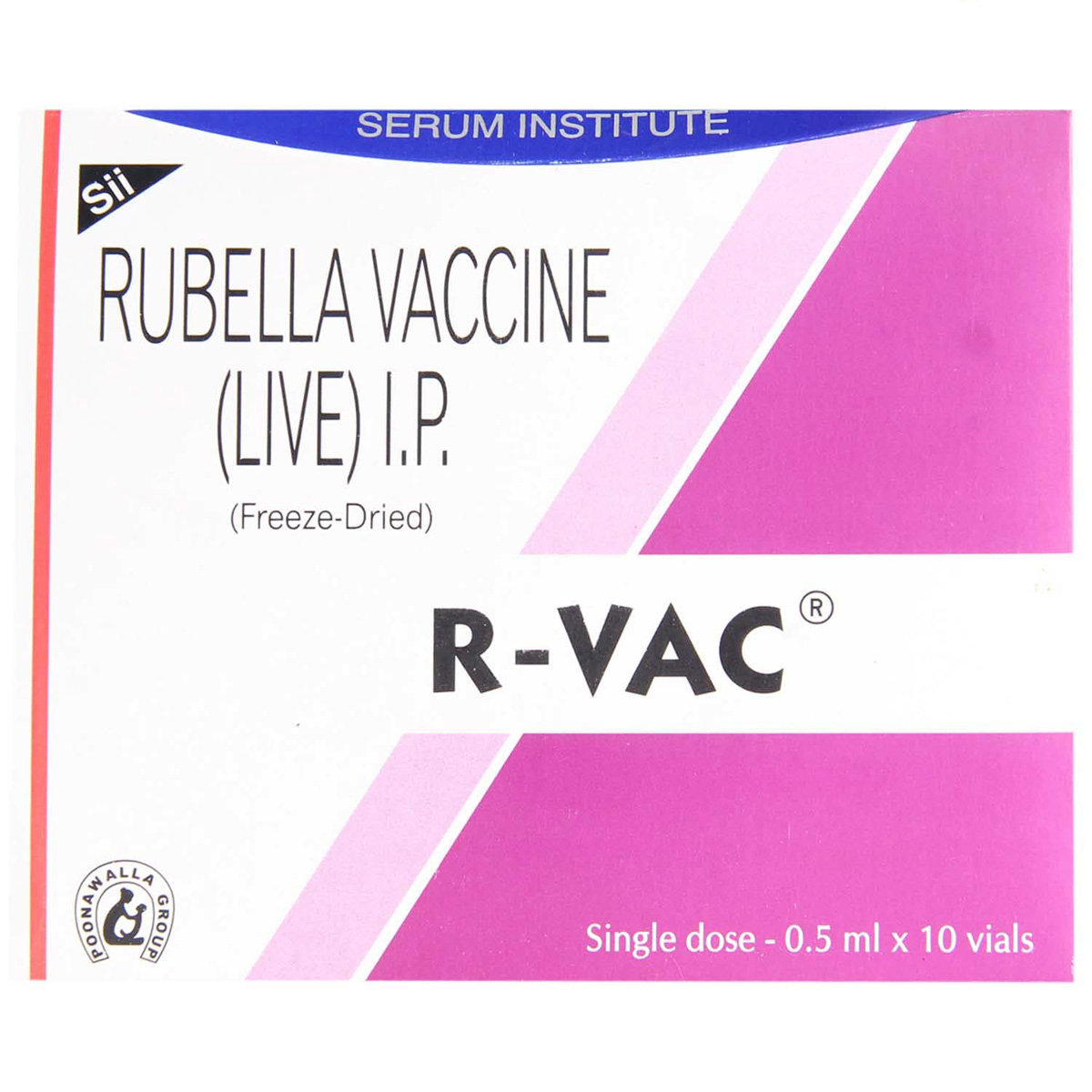 R-VAC Rubella Vaccine 0.5 ml, Pack of 1 Injection R-VAC Rubella Vaccine 0.5 ml, Pack of 1 Injection