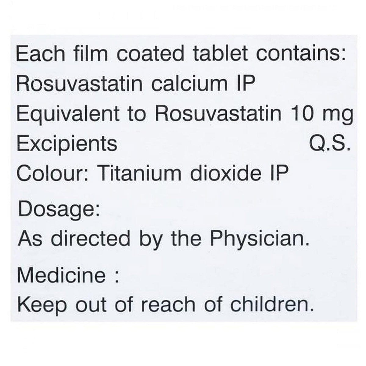 Rvs-10 Tablet 10's, Pack of 10 TABLETS Rvs-10 Tablet 10's, Pack of 10 TABLETS
