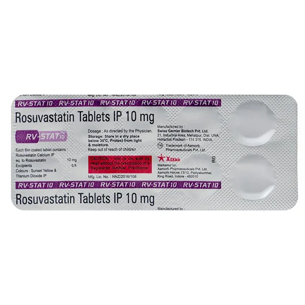 Rv-Stat 10 Tablet 10's