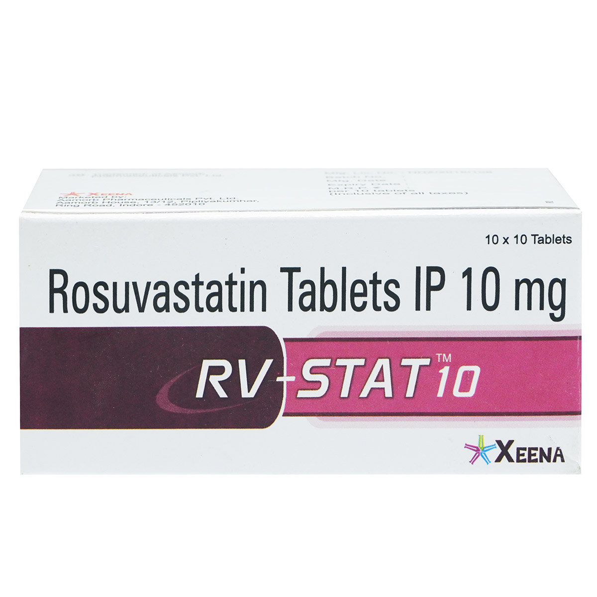 Rv-Stat 10 Tablet 10's, Pack of 10 TabletS Rv-Stat 10 Tablet 10's, Pack of 10 TabletS