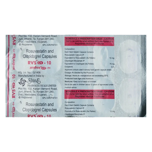 RVS CV-10 Capsule 10's