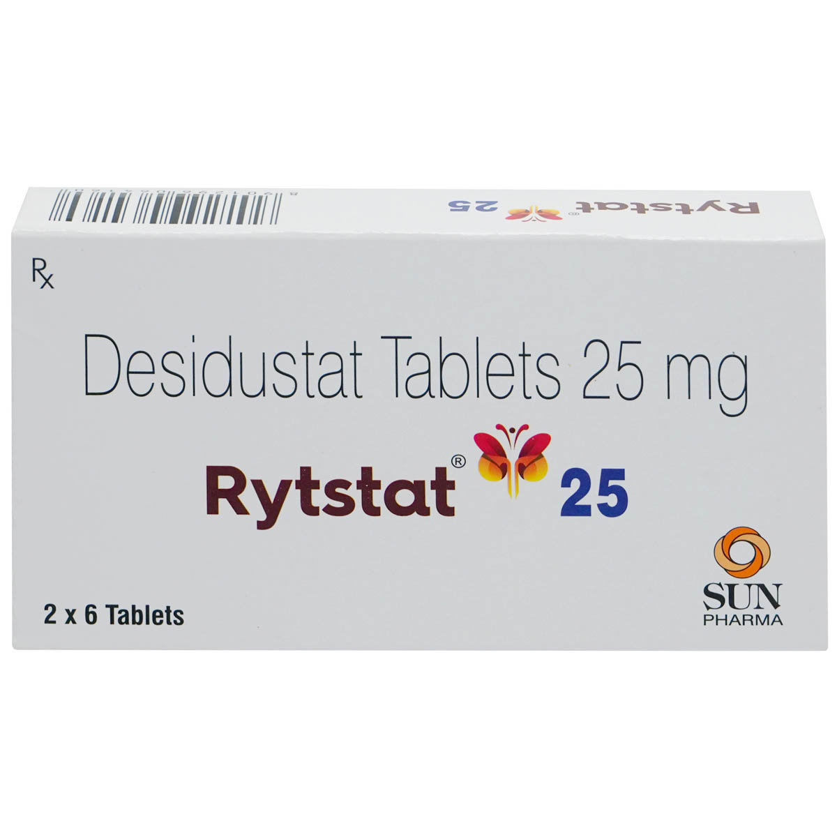 Rytstat 25 mg Tablet 6's, Pack of 6 TabletS Rytstat 25 mg Tablet 6's, Pack of 6 TabletS