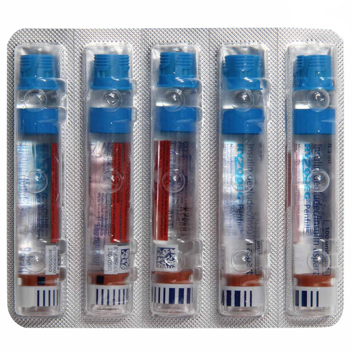 Ryzodeg 100IU/ml Penfill 3 ml, Pack of 1 Injection Ryzodeg 100IU/ml Penfill 3 ml, Pack of 1 Injection