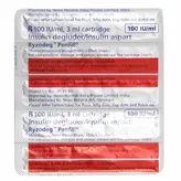 Ryzodeg 100IU/ml Penfill 3 ml, Pack of 1 INJECTION