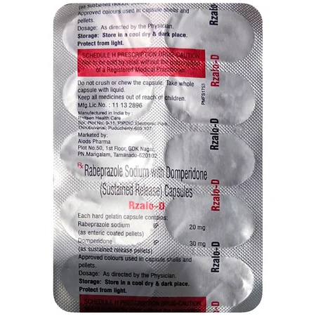 Rzalo-D Capsule 10's