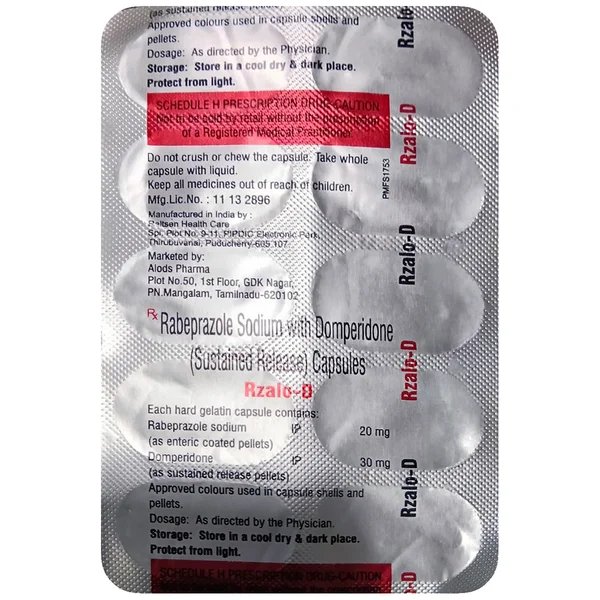 Rzalo-D Capsule 10's
