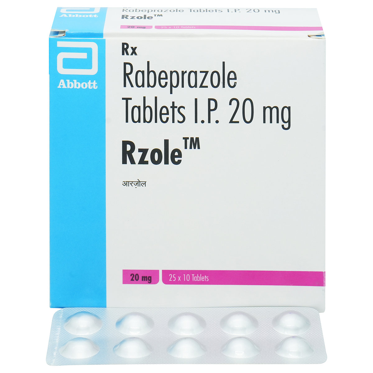 Rzole-20 Tablet 10's, Pack of 10 TABLETS Rzole-20 Tablet 10's, Pack of 10 TABLETS