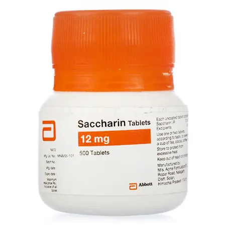 Saccharin, 500 Tablets