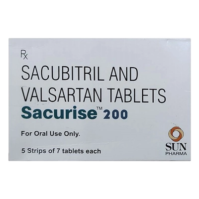 Sacurise 200 Tablet 7's, Pack of 7 TABLETS