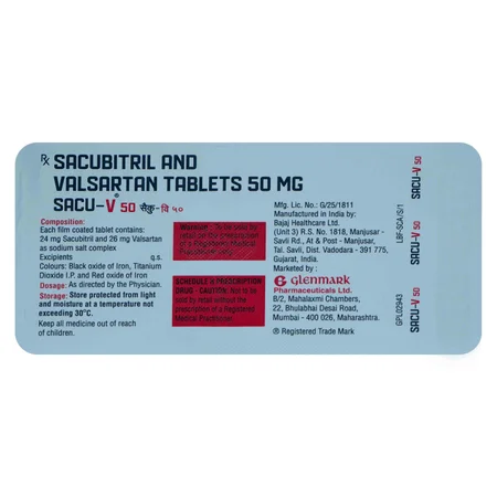 Sacu-V 50 Tablet 14's