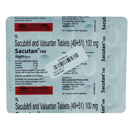 Sacutan 100 Tablet 14's
