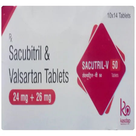 Sacutril-V 50 Tablet 14's
