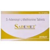 Sademet Tablet 10's, Pack of 10 TABLETS